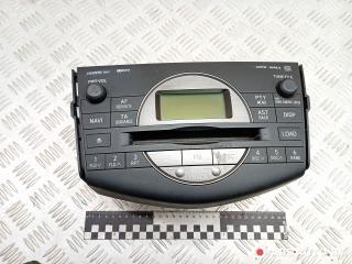 магнитола Toyota RAV4 3 поколение (XA30) 2006, 2.2 л., дизель, МКПП, внедорожник 5 дв., 8612042220, CQTT3571A, CFX00075, CFF00009