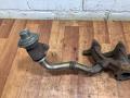 коллектор выпускной Renault Scenic 1 поколение (1996 - 1999), 1.9 л., DTi, дизель, 7700874571, H101118, 1160051700189 - фото №8