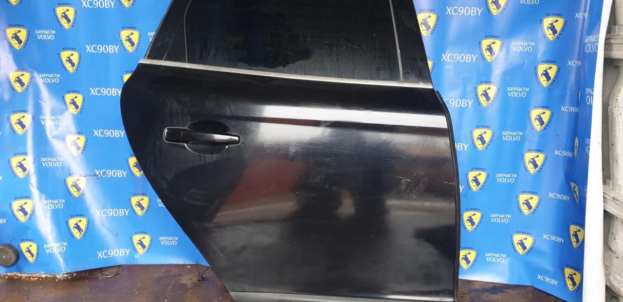 дверь задняя правая Volvo XC60 1 поколение 2011, 2.4 л., дизель, АКПП, чёрный, внедорожник 5 дв., правый руль - фото №1