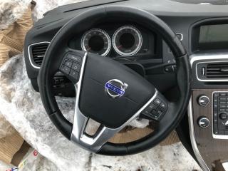 подушка безопасности водителя Volvo S60 2 поколение 2012, 3.0 л., B 6304 T4, бензин, АКПП, седан