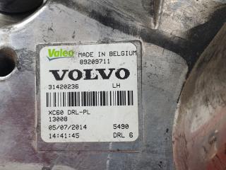 дневные ходовые огни левые Volvo XC60 1 поколение [рестайлинг] 2015, 2.4 л., дизель, универсал, 31420236