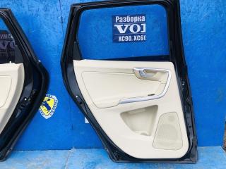 обшивка двери задняя левая Volvo XC60 1 поколение 2010, 2.4 л., дизель, АКПП, черный, универсал