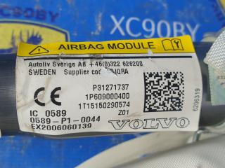 подушка безопасности боковая (шторка) Volvo XC60 1 поколение [рестайлинг] 2015, 2.0 л., дизель, МКПП, P31271737