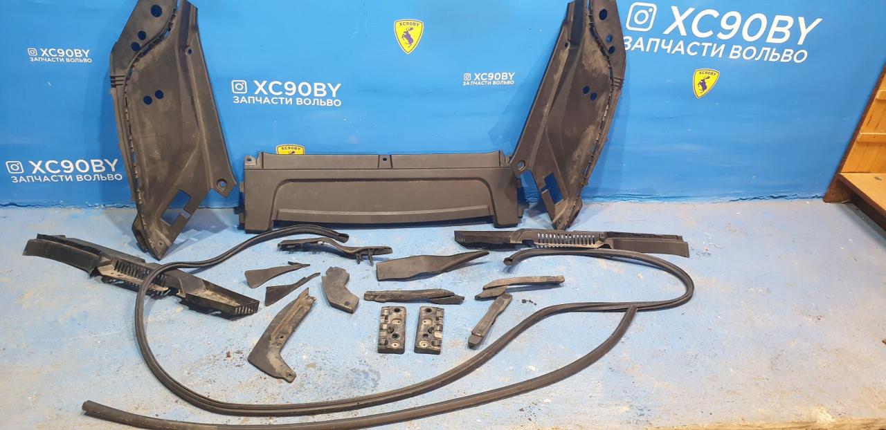 уголок жабо Volvo XC90 2 поколение 2018, 2.0 л., дизель, АКПП, синий - фото №1