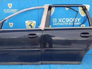 дверь задняя левая Volvo XC90 1 поколение [рестайлинг] 2011, 2.4 л., дизель, АКПП, чёрный , внедорожник 5 дв., правый руль