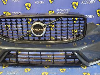 бампер передний Volvo XC60 2 поколение 2020, 2.0 л., D4204T14, дизель, чёрный 717-46, внедорожник 5 дв., полный привод, правый руль, 32234961, 32234964, 32234960