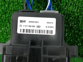 сопротивление печки Dodge Grand caravan 5 поколение 2010, 3.6 л., бензин, АКПП, минивэн, передний привод, F011500092