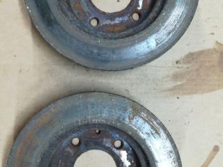 диски тормозные (комплект) Mazda Premacy 1 поколение [рестайлинг] 2002, 2.0 л., дизель, МКПП, минивэн
