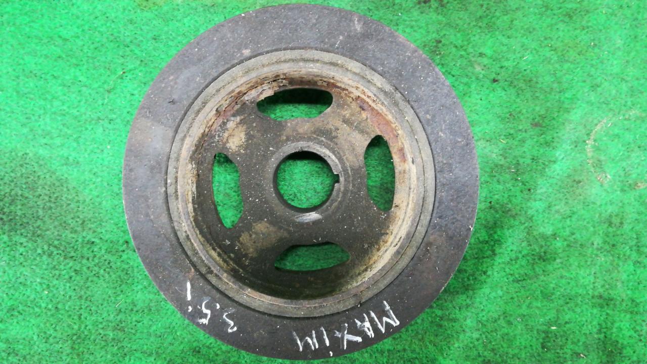 шкив коленвала Nissan Maxima A34 2005, 3.5 л., бензин, АКПП - фото №1