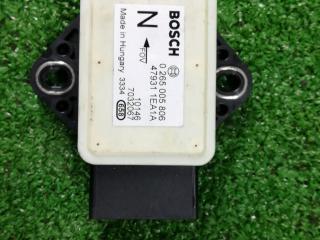 датчик удара Infiniti G 4 поколение [рестайлинг] 2010, 3.7 л., VQ37VHR, бензин, АКПП, b30, седан, задний привод, 479311EA1A, 0265095806