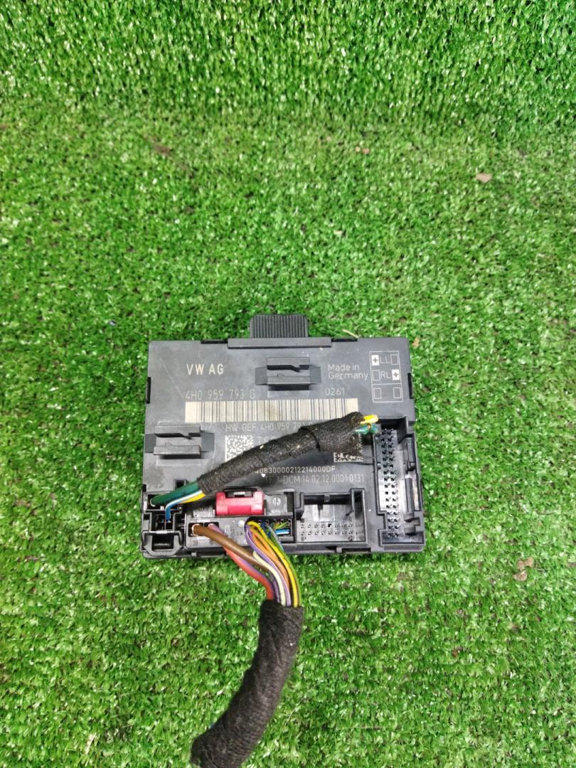 модуль управления двери Audi A8 D4/4H 2012, 4H0959793G - фото №1