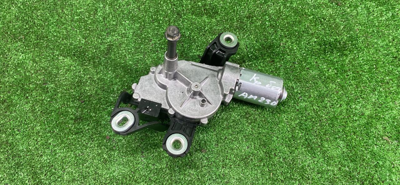 моторчик заднего стеклоочистителя (дворника) Volkswagen Polo 5 поколение 2010, 1.2 л., CBZB, бензин, АКПП, красный, хетчбэк 5 дв., правый руль, 0390201216 - фото №1