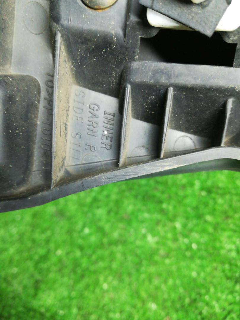 накладка на порог Honda CR-V 3 поколение 2008, 2.4 л., K24Z1, бензин, АКПП, черный, внедорожник 5 дв., полный привод, правый руль - фото №1