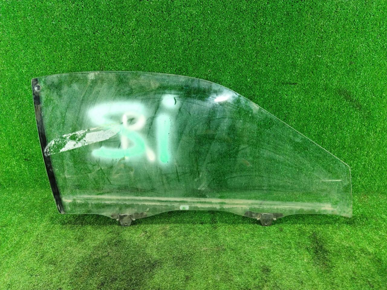 стекло двери передней правой Honda Prelude 4 поколение 1995, купе - фото №1