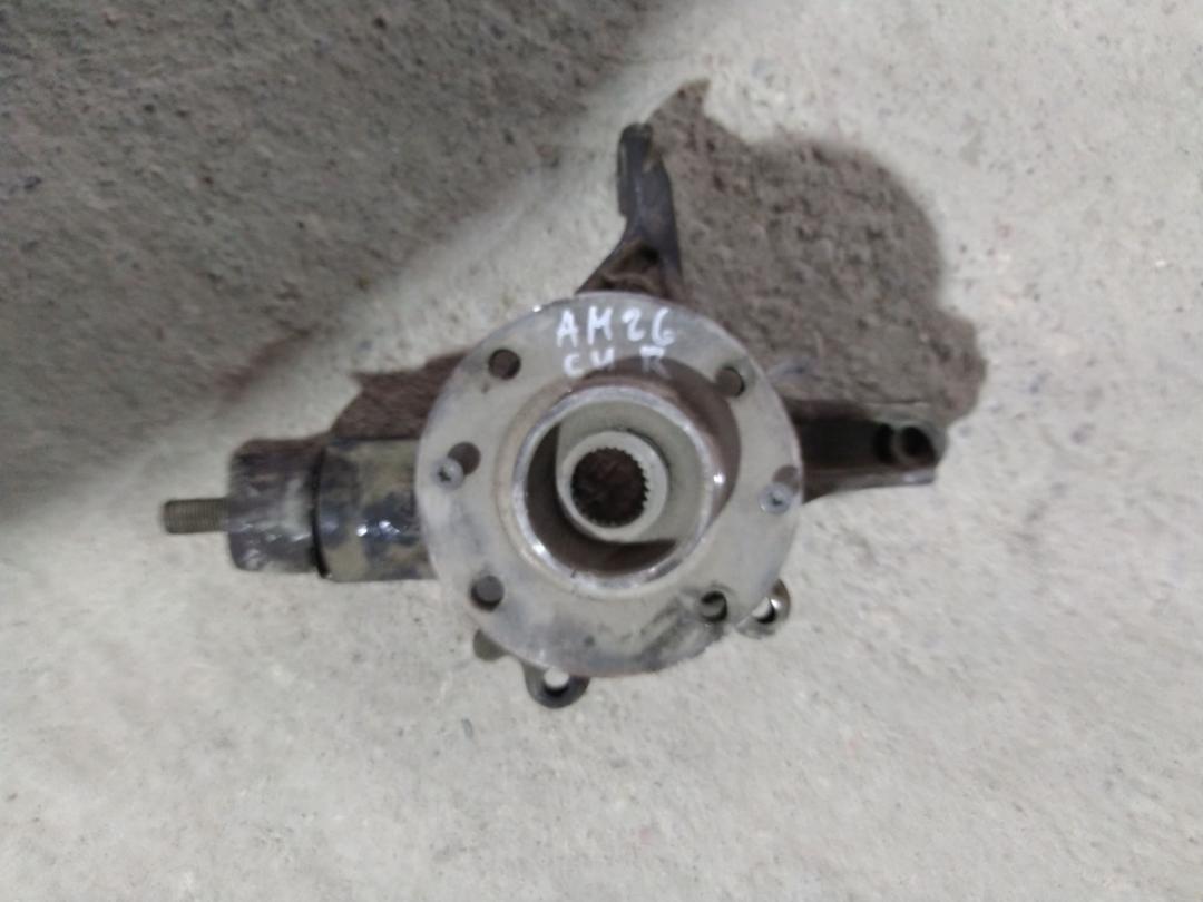 кулак поворотный правый Citroen C4 Picasso 1 поколение 2008, 2.0 л., RFJ (EW10A), бензин, АКПП, минивэн - фото №1