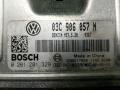 блок управления двигателем Volkswagen Polo 4 поколение [рестайлинг] 2008, 1.6 л., BTS, бензин, хетчбэк 5 дв., 03C906057N - фото №2