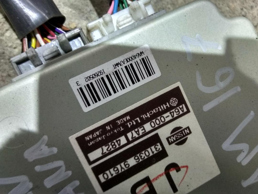 блок управления АКПП Nissan Teana J31 2006, 2.3 л., VQ23DE, бензин, АКПП, седан, правый руль, 310369Y610, A64-000EA74827 - фото №1