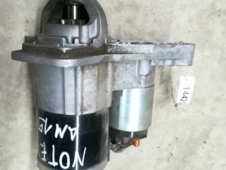 стартер Nissan Note E11 2008, 1.6 л., бензин, АКПП, черный, минивэн, правый руль, M000T32172