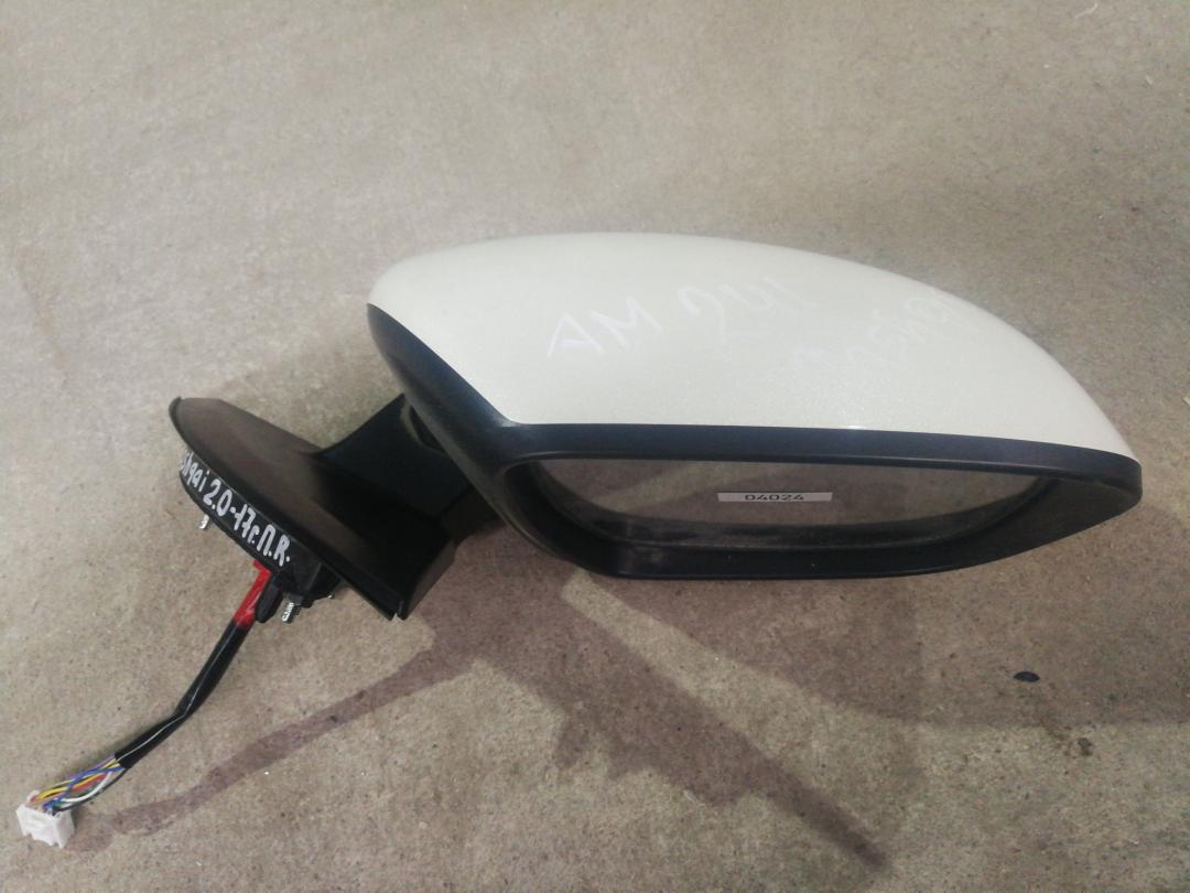 зеркало наружное правое Nissan Qashqai 2 поколение 2016, 2.0 л., MR20DD, бензин, АКПП, внедорожник 5 дв., полный привод - фото №1