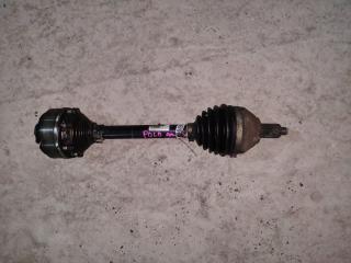 полуось передняя левая (приводной вал, ШРУС) Volkswagen Polo 5 поколение 2010, 1.2 л., CBZB, бензин, АКПП, красный, хетчбэк 5 дв., правый руль