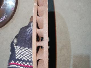 диски тормозные (комплект) Jaguar XJ 2 поколение [2-й рестайлинг] 2003, 4.0 л., бензин, АКПП, черный, седан, правый руль