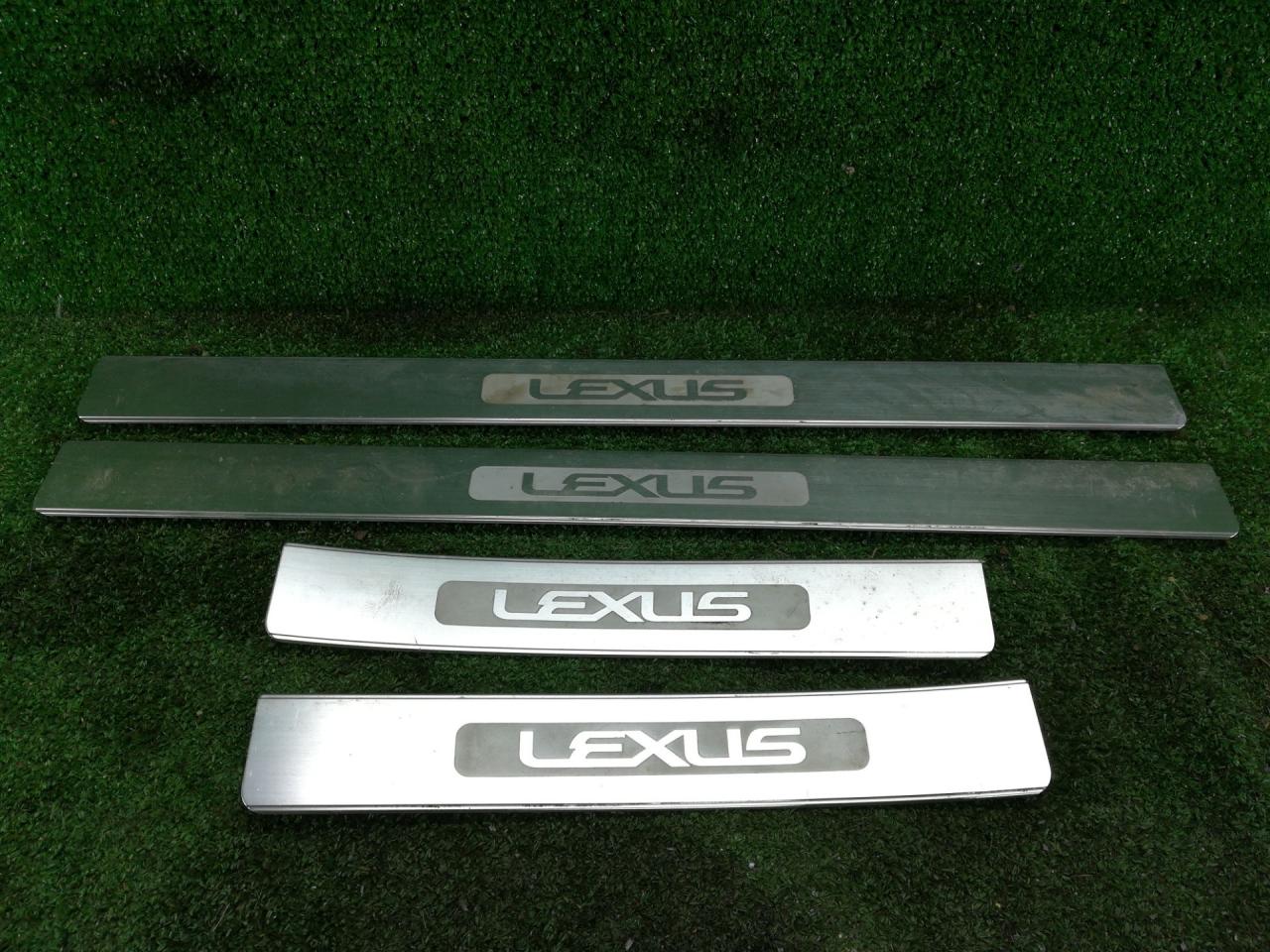 комплект накладок на пороги (внутренние) Lexus GS 3 поколение 2006, 3.5 л., 2GR-FSE, бензин, АКПП, синий, седан, задний привод, правый руль - фото №1