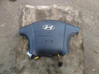 подушка безопасности водителя Hyundai Sonata 4 поколение [рестайлинг] 2002, 2.4 л., G4JS, бензин, АКПП, седан