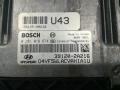 блок управления двигателем Hyundai i40 1 поколение VF 2012, 1.7 л., D4FD, дизель, правый руль, 391202A216 - фото №2