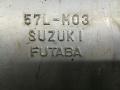 глушитель Suzuki Kizashi 1 поколение RE91S 2012, 2.4 л., J24B, бензин, АКПП, rhfcysq, седан, передний привод, правый руль, 57L-M04, 57L-M03 - фото №4