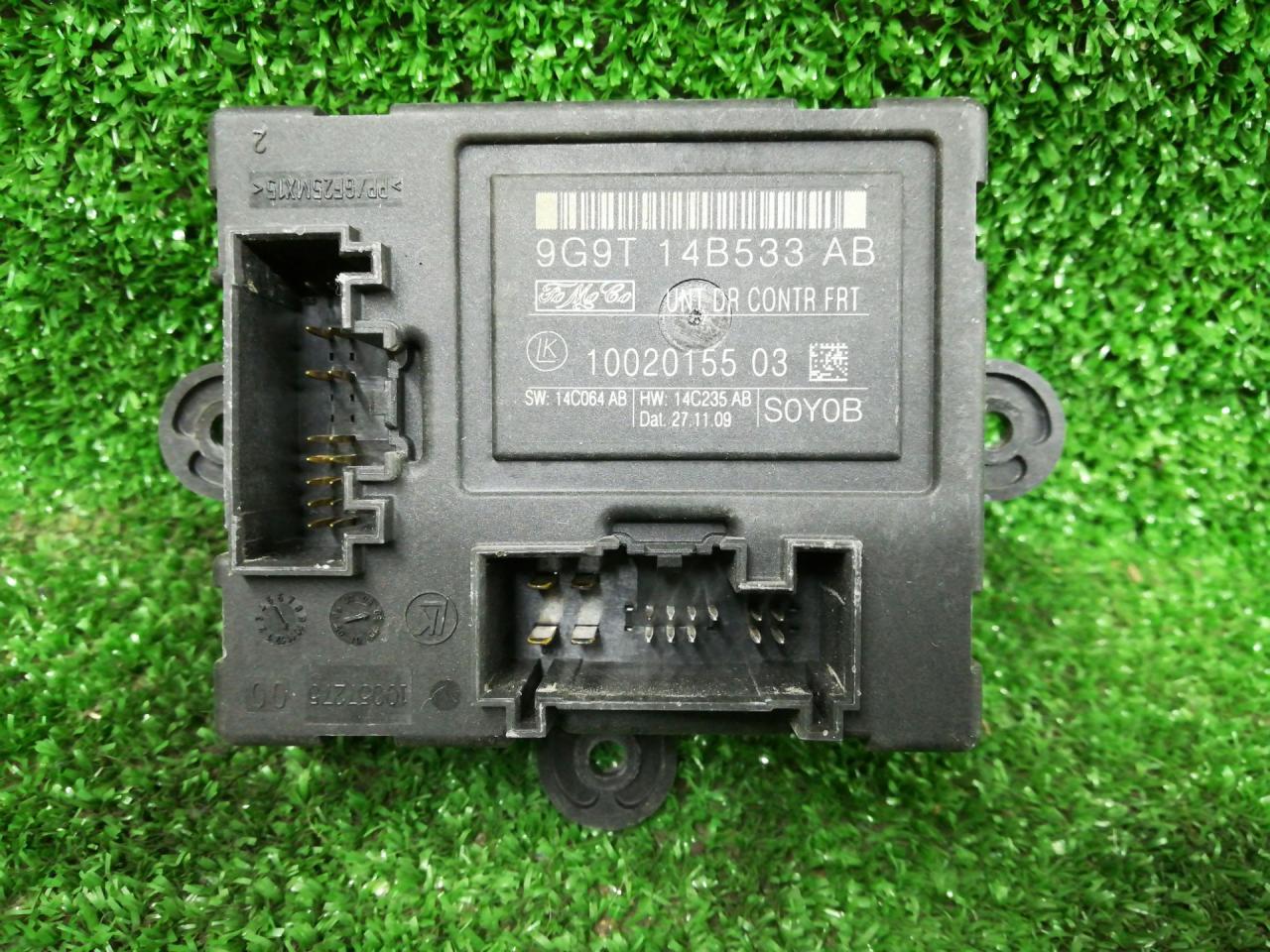 модуль управления двери Ford Mondeo 4 поколение 2009, 2.3 л., SEBA, бензин, АКПП, универсал, передний привод, правый руль, 9G9T14B533AB, 1002015503 - фото №1