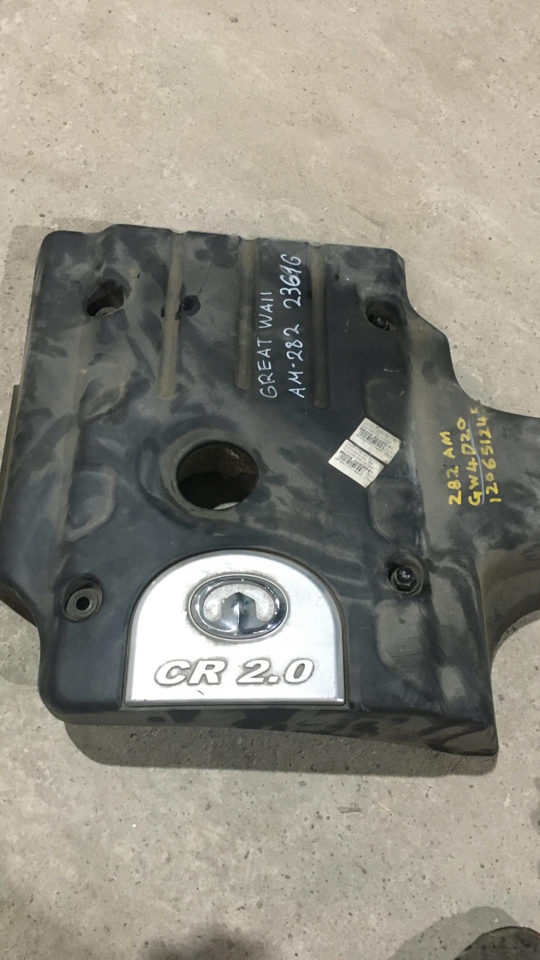 декоративная крышка двигателя Great Wall Wingle 3 2012, 2.0 л., дизель, МКПП, серебристый, пикап, полный привод, правый руль - фото №1