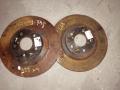 диски тормозные (комплект) Subaru Forester 3 поколение (SH) 2009, 2.5 л., EJ253, бензин, АКПП, синий, правый руль - фото №3