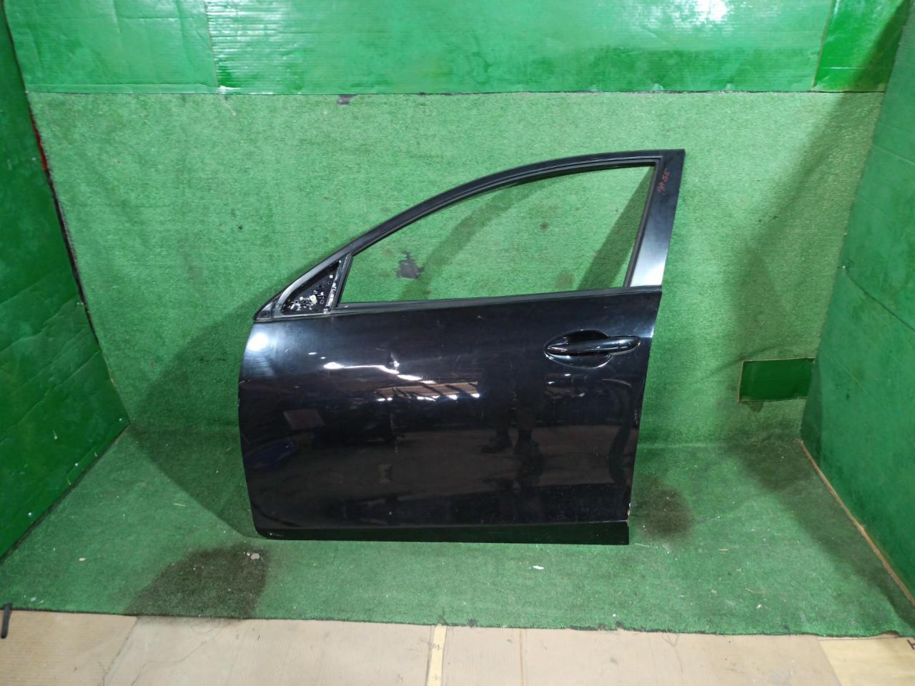 дверь передняя левая Mazda 3 BL 2009, 2.0 л., LF17, бензин, АКПП, черный, хетчбэк 5 дв., передний привод, правый руль - фото №1