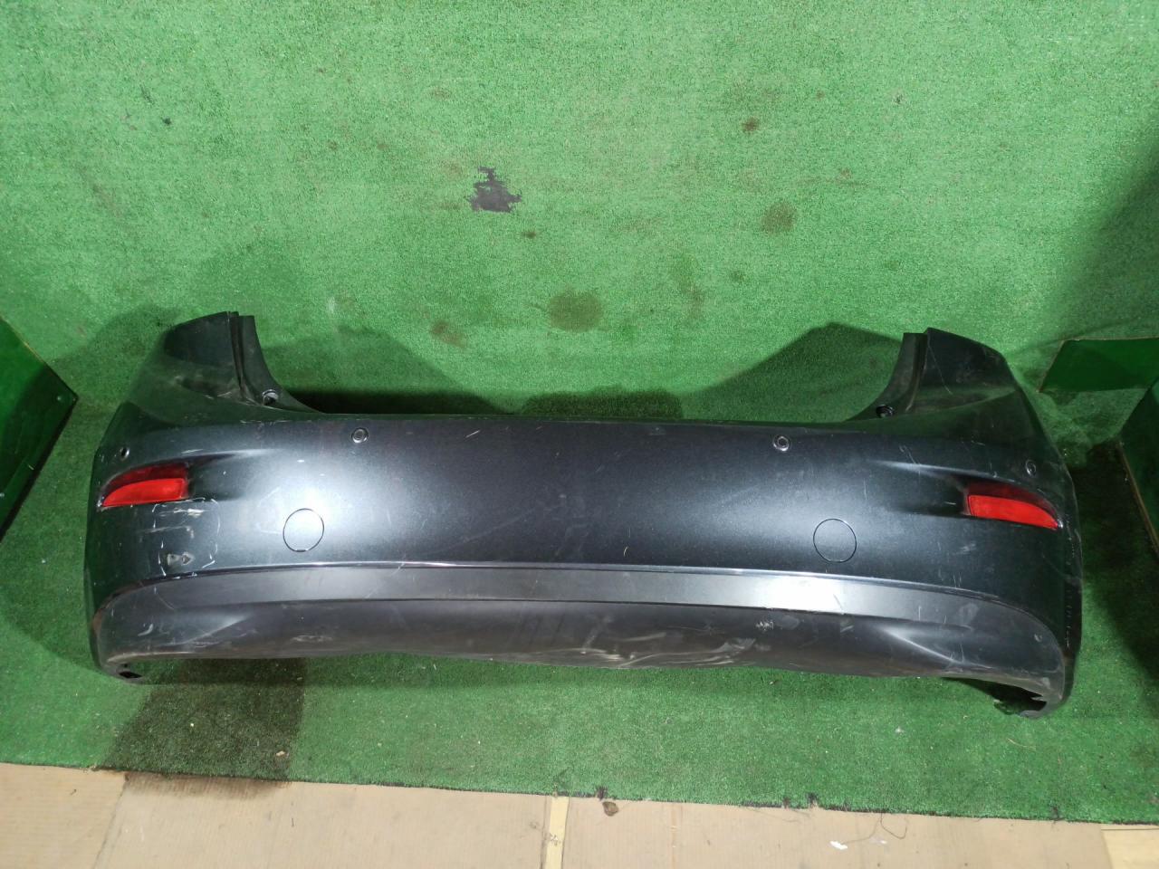 бампер задний Mazda 3 3 поколение 2016, 2.0 л., бензин, АКПП, серый, седан, передний привод, правый руль - фото №1