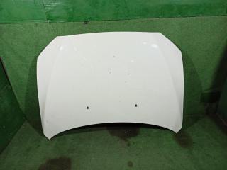 капот Mitsubishi Lancer 10 поколение 2010, 2.4 л., 4B12, бензин, АКПП, белый, хетчбэк 5 дв., передний привод