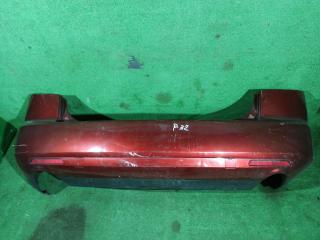 бампер задний Mazda CX-7 1 поколение 2007, 2.3 л., L3-VDT, бензин, АКПП, красный, внедорожник 5 дв., полный привод