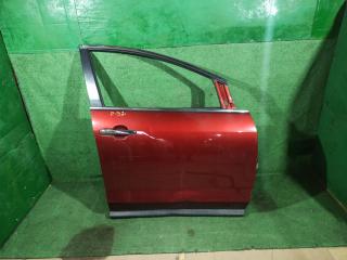 дверь передняя правая Mazda CX-7 1 поколение 2007, 2.3 л., L3-VDT, бензин, АКПП, красный, внедорожник 5 дв., полный привод