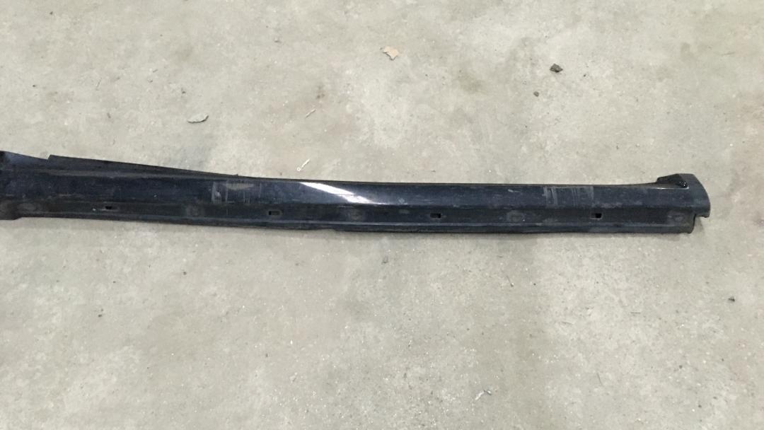 накладка на порог Mercedes-Benz A-Класс W169 2005, 2.0 л., M 266.980, бензин, вариатор, черный, передний привод - фото №1