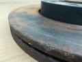 диски тормозные (комплект) Mazda 3 BL 2009, 2.0 л., LF17, бензин, АКПП, черный, хетчбэк 5 дв., передний привод, правый руль - фото №2