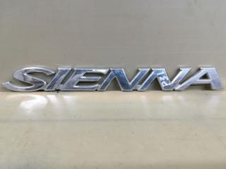эмблема Toyota Sienna 2 поколение [рестайлинг] 2009, 3.5 л., 2GR-FE, бензин, АКПП, красный, минивэн, передний привод