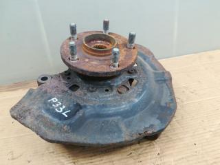 кулак поворотный левый Toyota Sienna 2 поколение [рестайлинг] 2007, 3.5 л., 2GR-FE, бензин, АКПП, серебристо-голубой, минивэн, передний привод