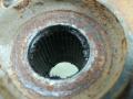 кулак поворотный правый Mazda CX-7 1 поколение 2007, 2.3 л., L3-VDT, бензин, АКПП, красный, внедорожник 5 дв., полный привод - фото №3