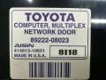 модуль управления двери Toyota Sienna 2 поколение [рестайлинг] 2009, 3.5 л., 2GR-FE, бензин, АКПП, красный, минивэн, передний привод, 8922208023 - фото №2