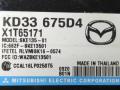 Блок управления бесключевым доступом Mazda CX-9 2 поколение TC 2020, 2.5 л., PY-VPS, бензин, АКПП, внедорожник 5 дв., полный привод, KD33675D4 - фото №4