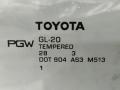 стекло двери задней правой Toyota Sienna 3 поколение 2014, 3.5 л., 2GR-FE, бензин, АКПП, черный, передний привод - фото №2