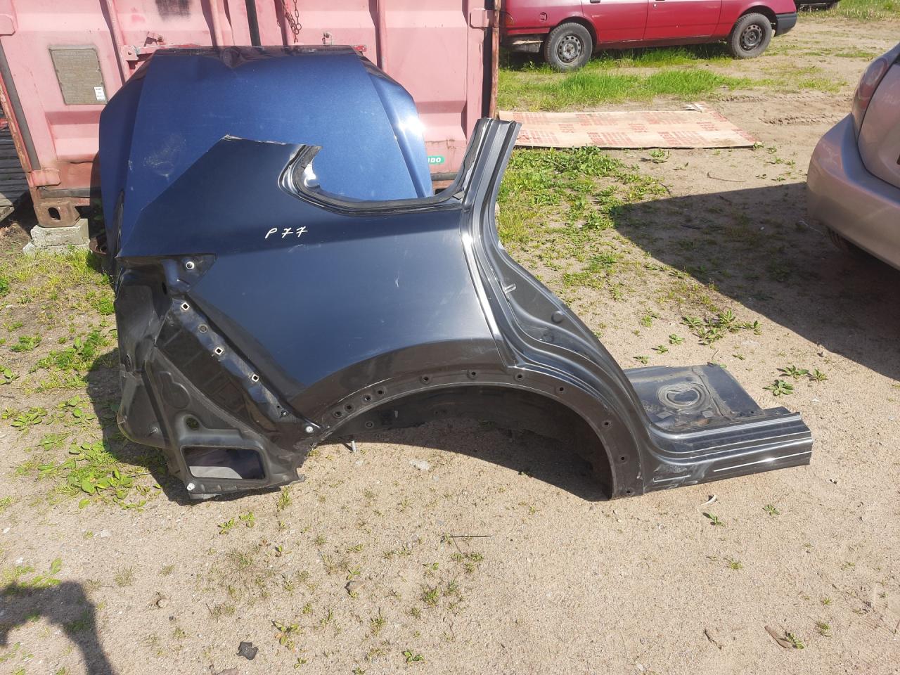 крыло заднее правое Mazda CX-9 2 поколение TC 2017, 2.5 л., PY-VPS, бензин, АКПП, серый, передний привод - фото №1