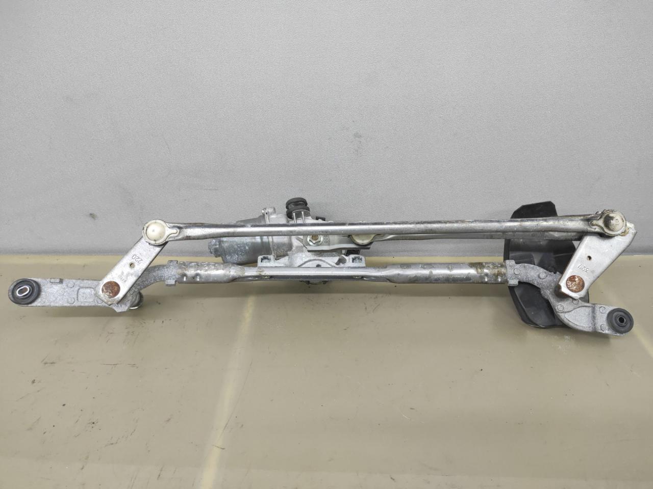 механизм стеклоочистителя (трапеция дворников) Mazda CX-9 2 поколение TC 2017, 2.5 л., PY-VPS, бензин, АКПП, серый, передний привод, TK486730A, 1593007721 - фото №1