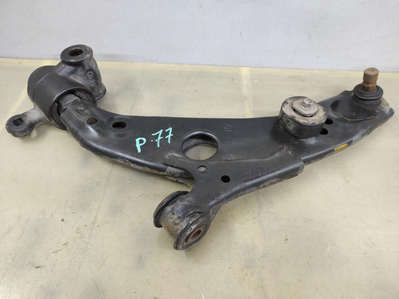 рычаг передний левый Mazda CX-9 2 поколение TC 2017, 2.5 л., PY-VPS, бензин, АКПП, серый, передний привод - фото №1