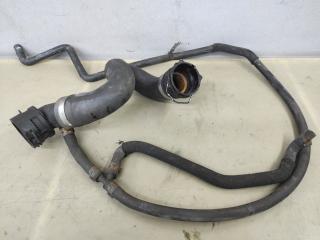 патрубок радиатора Audi Q7 4L [рестайлинг] 4LB 2012, 3.0 л., TFSI, CJWB, бензин, АКПП, черный, внедорожник 5 дв., полный привод, 7L6122291H