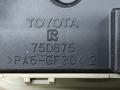 блок управления печки / климат-контроля Toyota Sienna 3 поколение 2014, 3.5 л., 2GR-FE, бензин, АКПП, черный, передний привод, 75D875 - фото №4